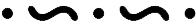 The image depicts a waveform with oscillating sine-like patterns separated by circular elements.